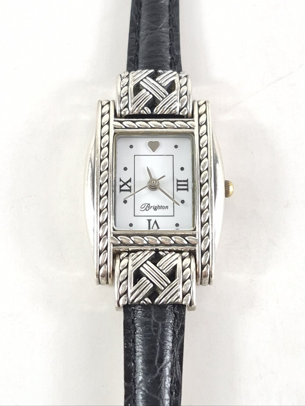 Brighton Ventura Leather Watch